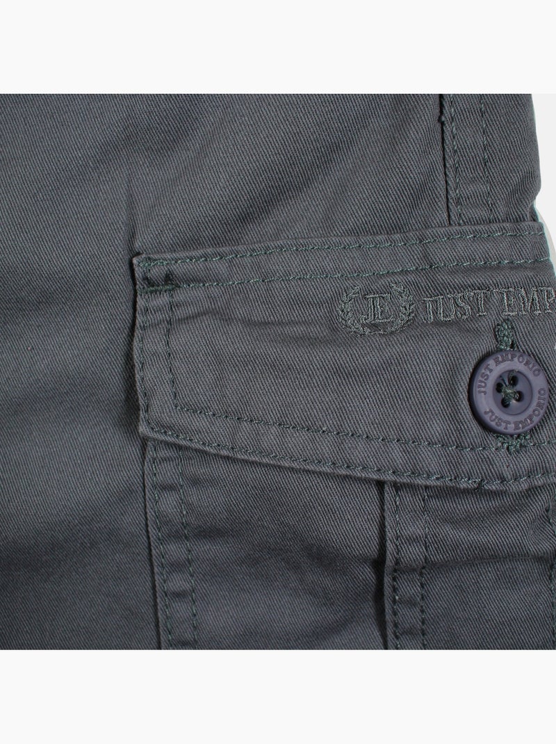 Just Emporio - Bermuda hombre de estilo cargo casual Gris - Kiabi