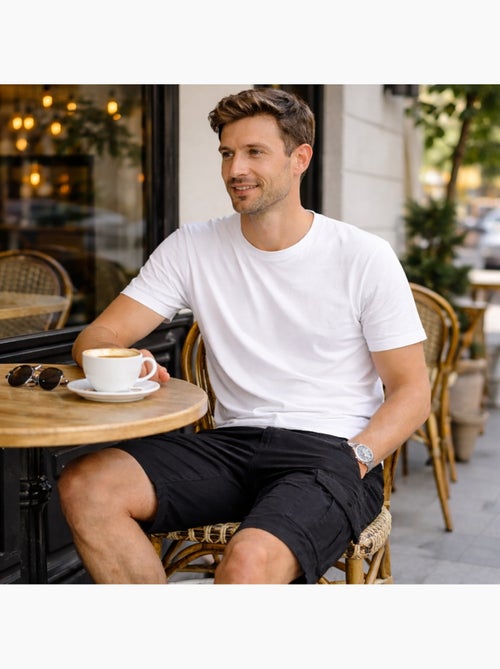 Just Emporio - Bermuda hombre de estilo cargo casual - Kiabi