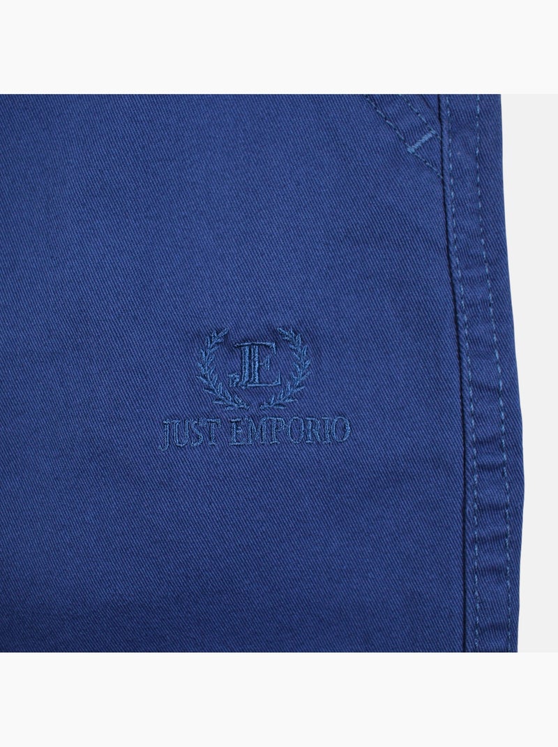 Just Emporio - Bermuda hombre de estilo elegante y casual Azul - Kiabi