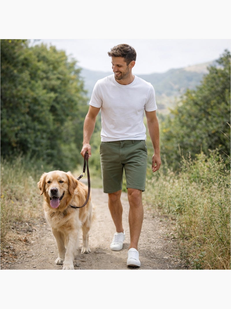 Just Emporio - Bermuda hombre de estilo elegante y casual Caqui - Kiabi