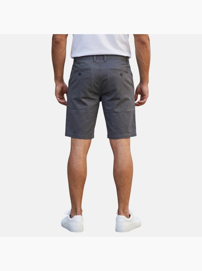Just Emporio - Bermuda hombre de estilo elegante y casual Gris - Kiabi