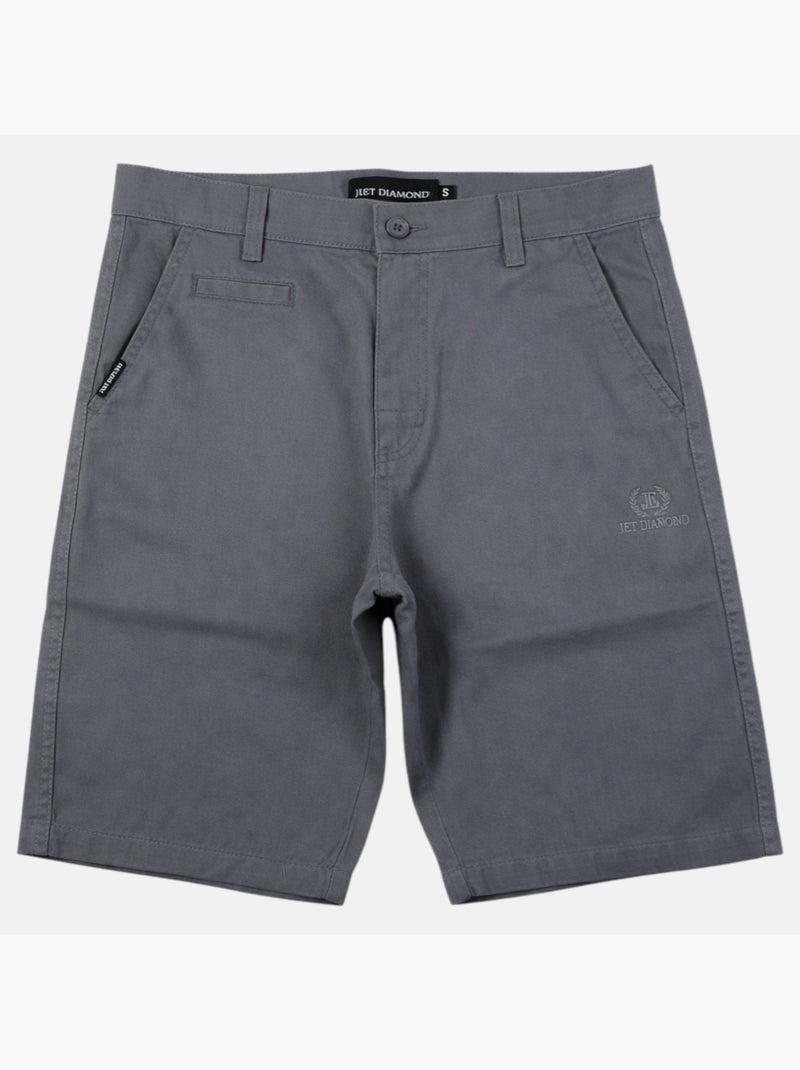 Just Emporio - Bermuda hombre de estilo elegante y casual Gris - Kiabi