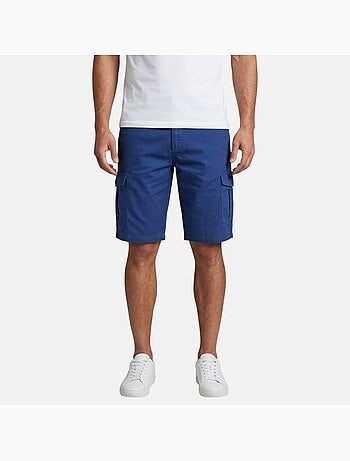 Just emporio - bermudas chino cargo de corte recto, con bolsillos laterales