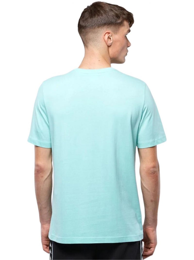 Kappa - Camiseta Diseño Logotipo Bordado para Hombre Azul - Kiabi