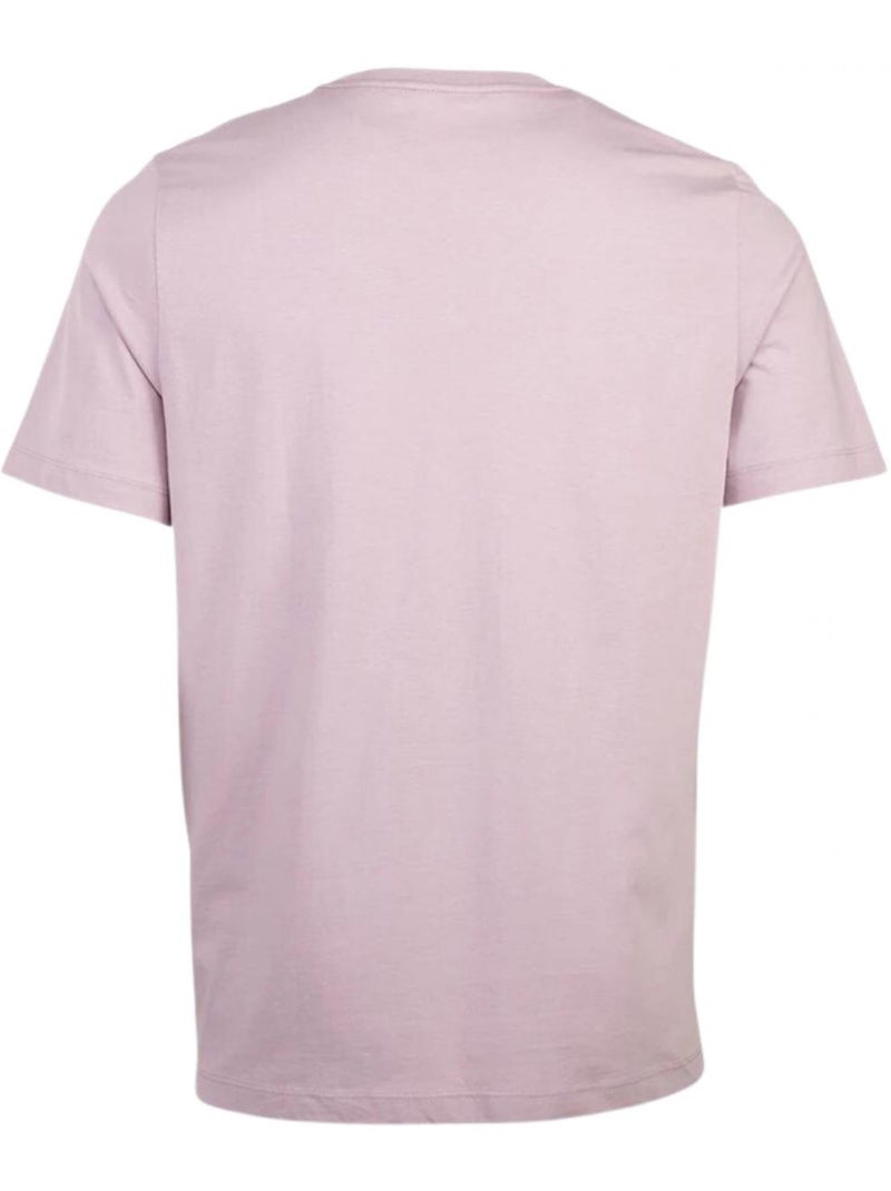 Kappa - Camiseta Diseño Logotipo Bordado para Hombre Violeta claro - Kiabi