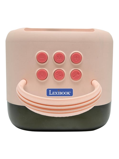 Karaoke Bluetooth rosa con 2 micrófonos inalámbricos - Kiabi