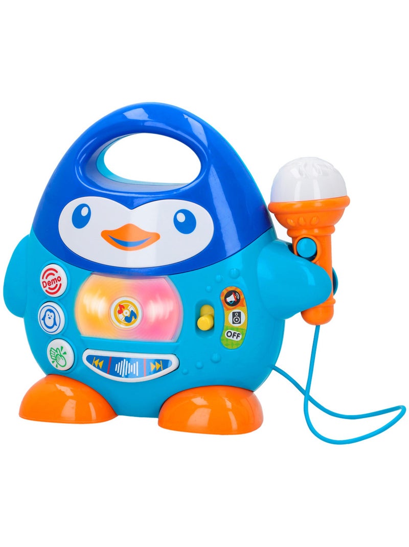 Karaoke pingüino con luces y sonidos winfun N/D - Kiabi