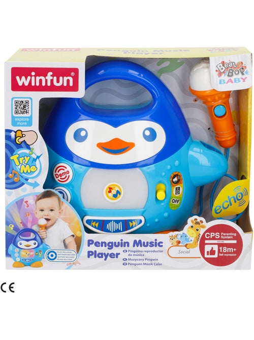 Karaoke pingüino con luces y sonidos winfun - Kiabi Karaoke pingüino con luces y sonidos winfun - Kiabi
