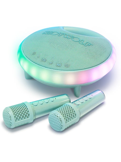 Karaoke portátil infantil luminoso con 2 micrófonos | kidywolf - Kiabi