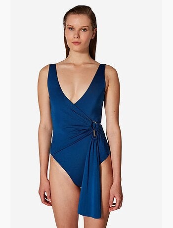 Katia bañador con detalle metálico y corsé-colección özgür masur penti