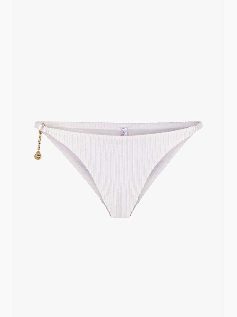 Kea side braga de bikini de tiro medio penti Blanco - Kiabi