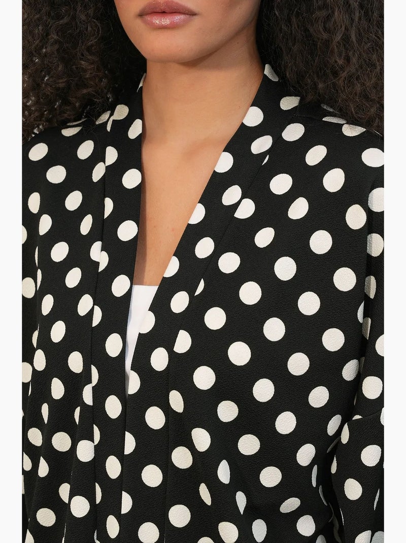 Kimono de playa de lunares bdart Negro - Kiabi