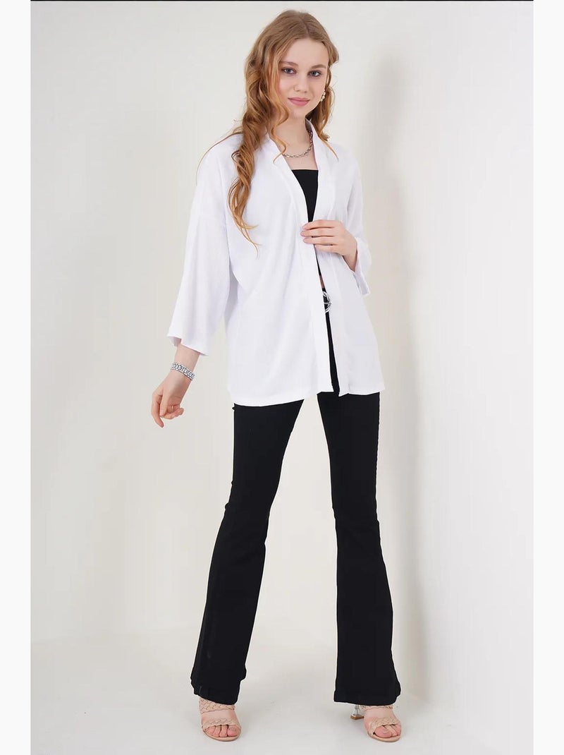 Kimono de punto bdart Blanco - Kiabi