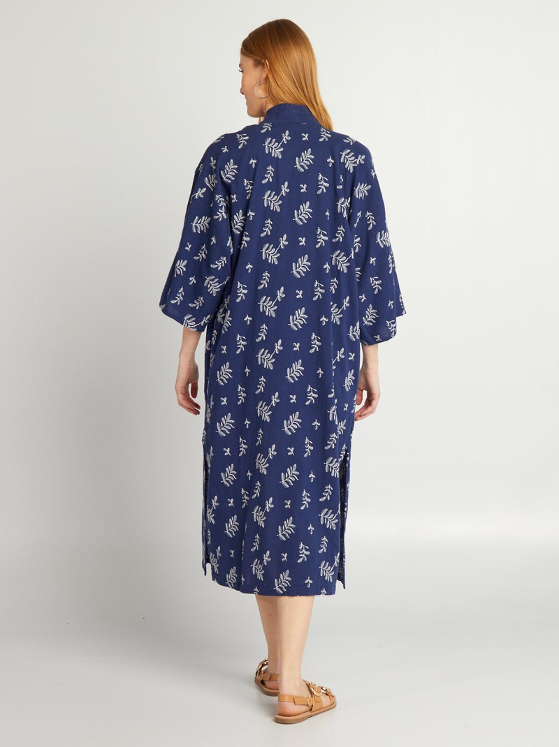 Kimono largo AZUL - Kiabi