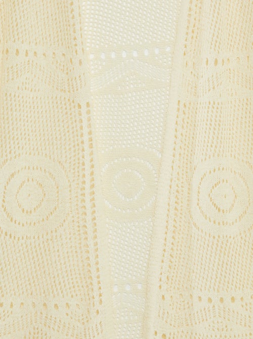 Kimono largo de punto 'JDY' - Kiabi