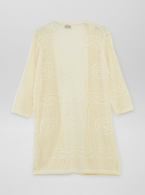 Kimono largo de punto 'JDY' - Kiabi