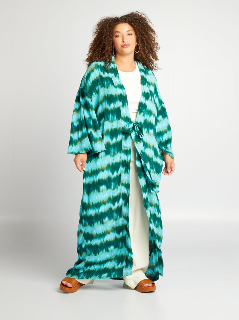 Kimono largo VERDE - Kiabi