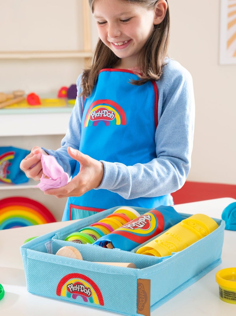 Kit creativo - 6 botes de plastilina + delantal + alfombra y accesorios 'roba x Play-Doh' N/D - Kiabi