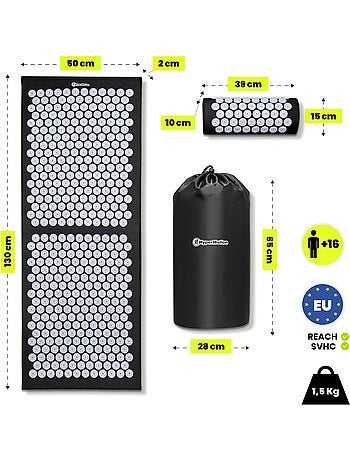 Kit de acupresión xl hypermotion para relajación y recuperación muscular