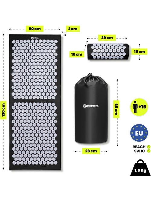 Kit de acupresión xl hypermotion para relajación y recuperación muscular - Kiabi Kit de acupresión xl hypermotion para relajación y recuperación muscular - Kiabi