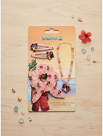 Kit de belleza 3 accesorios moana disney