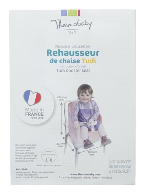 Kit de correas Thermobaby TUDI de poliamida con manual de instrucciones - Kiabi Kit de correas Thermobaby TUDI de poliamida con manual de instrucciones - Kiabi