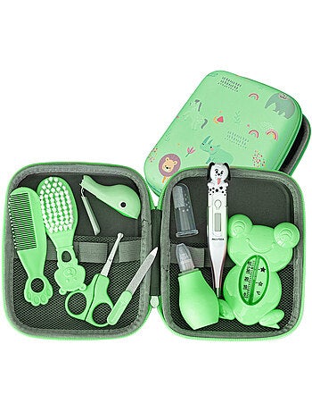 Kit de cuidado para bebé de 9 piezas con accesorios de higiene