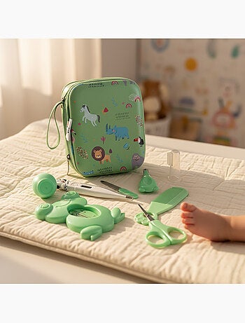 Kit de cuidado para bebé de 9 piezas con accesorios de higiene