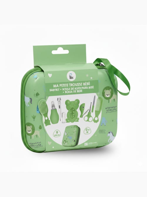 Kit de cuidado para bebé de 9 piezas con accesorios de higiene - Kiabi Kit de cuidado para bebé de 9 piezas con accesorios de higiene - Kiabi