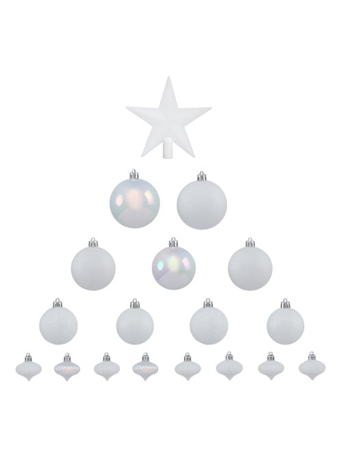Kit de decoración del árbol de Navidad - Kiabi Kit de decoración del árbol de Navidad - Kiabi