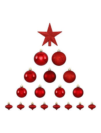 Kit de decoración del árbol de Navidad