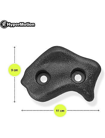 Kit de escalada para árboles HyperMotion 18 piezas con correas y agarres