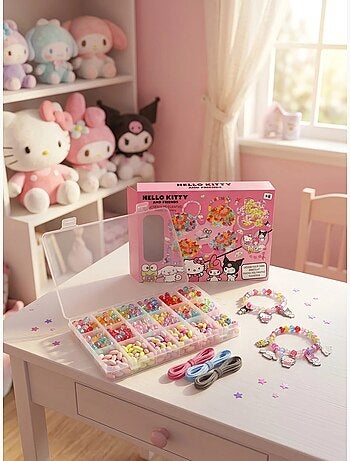 Kit de joyas y cuentas Hello Kitty and Friends – Más de 1000 piezas