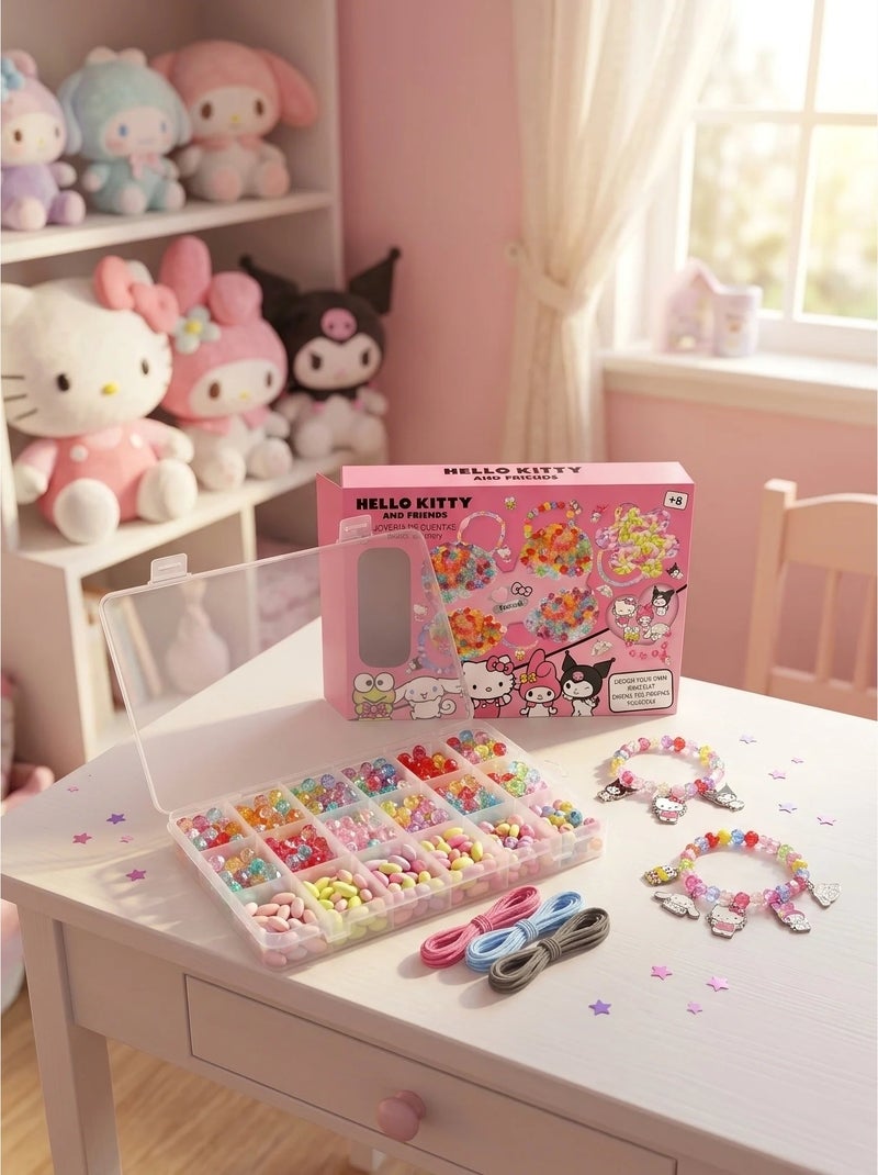 Kit de joyas y cuentas Hello Kitty and Friends – Más de 1000 piezas N/D - Kiabi