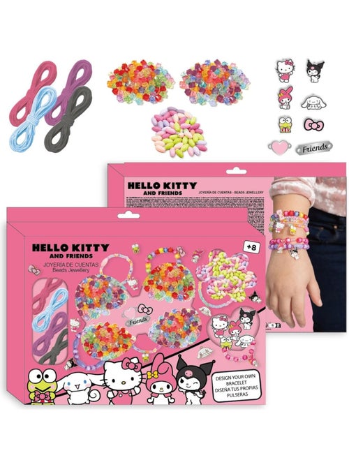 Kit de joyas y cuentas Hello Kitty and Friends – Más de 1000 piezas - Kiabi Kit de joyas y cuentas Hello Kitty and Friends – Más de 1000 piezas - Kiabi