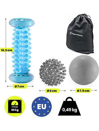 Kit de masaje 3 en 1 hypermotion para relajación y recuperación muscular