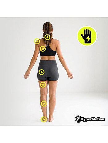 Kit de masaje 3 en 1 hypermotion para relajación y recuperación muscular