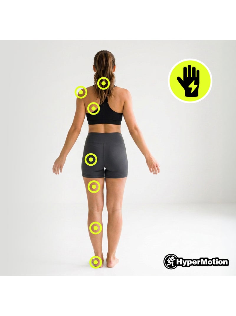 Kit de masaje 3 en 1 hypermotion para relajación y recuperación muscular Gris - Kiabi