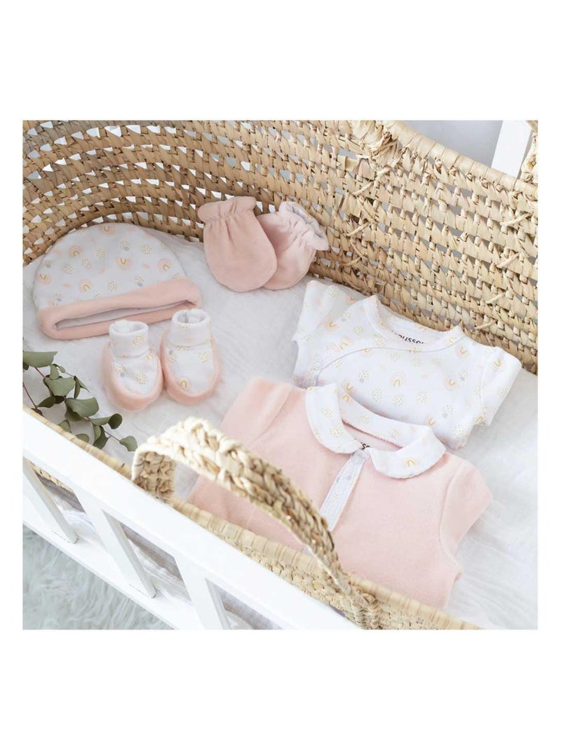 Kit de nacimiento para niña OEKO-TEX® STANDARD 100 Rosa - Kiabi