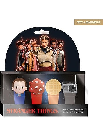 Kit de papelería - Stranger Things - Multicolor