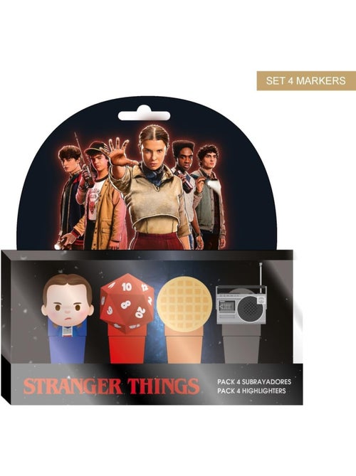 Kit de papelería - Stranger Things - Multicolor - Kiabi