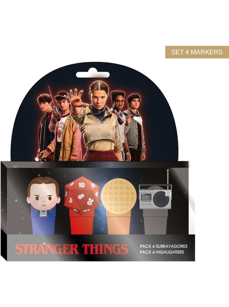 Kit de papelería - Stranger Things - Multicolor Multicolor - Kiabi