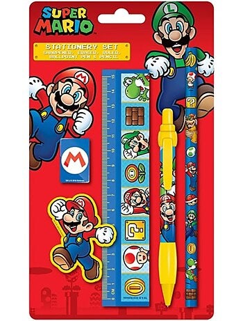 Kit de papelería – super mario