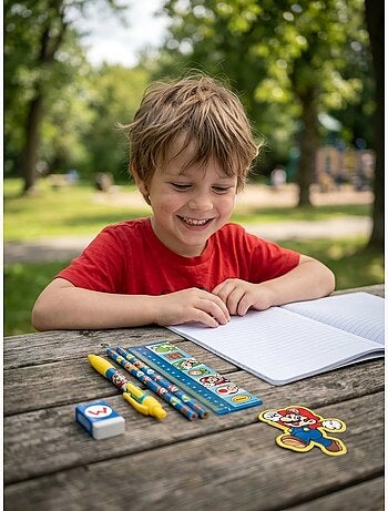 Kit de papelería – super mario