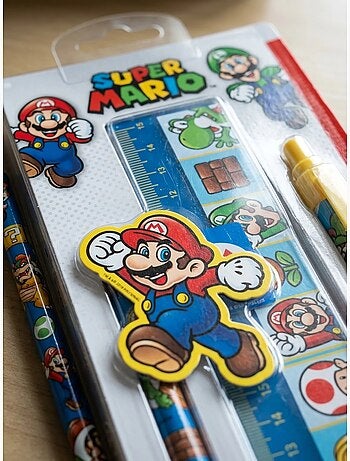 Kit de papelería – super mario
