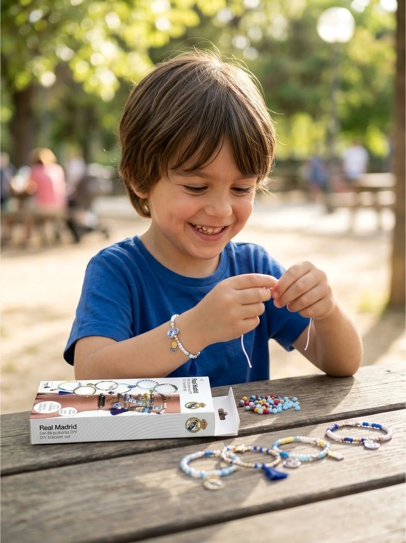 Kit de pulseras diy real madrid - más de 1000 cuentas N/D - Kiabi