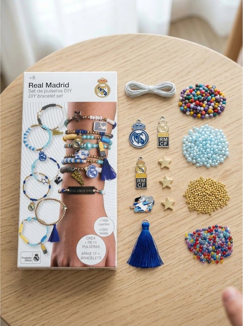 Kit de pulseras diy real madrid - más de 1000 cuentas - Kiabi