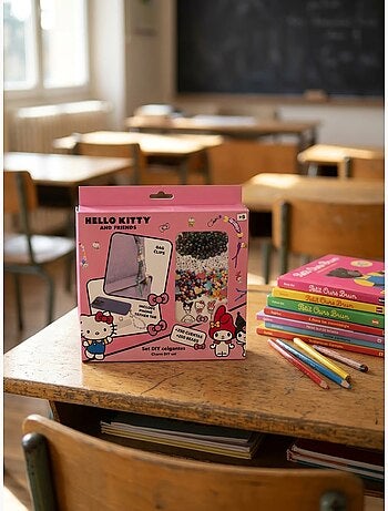 Kit diy cuentas 250 piezas hello kitty sanrio