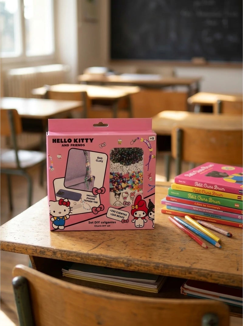 Kit diy cuentas 250 piezas hello kitty sanrio N/D - Kiabi