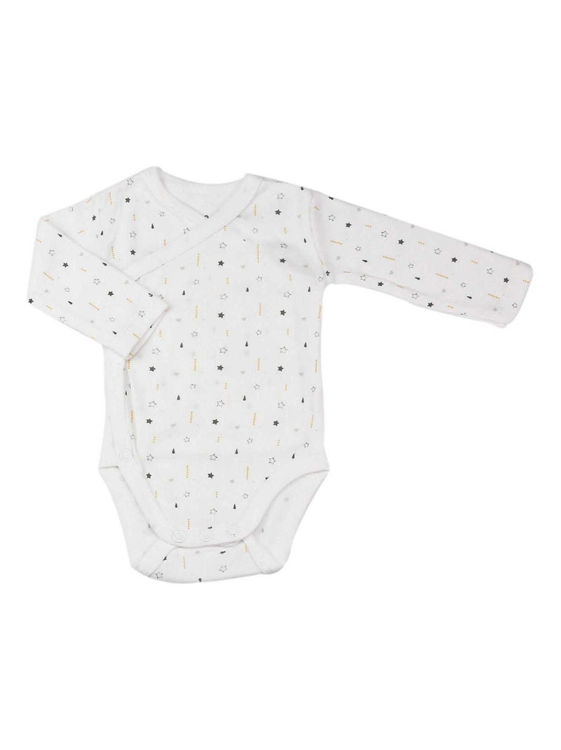 Kit nacimiento bebé 4 piezas Amarillo mostaza - Kiabi